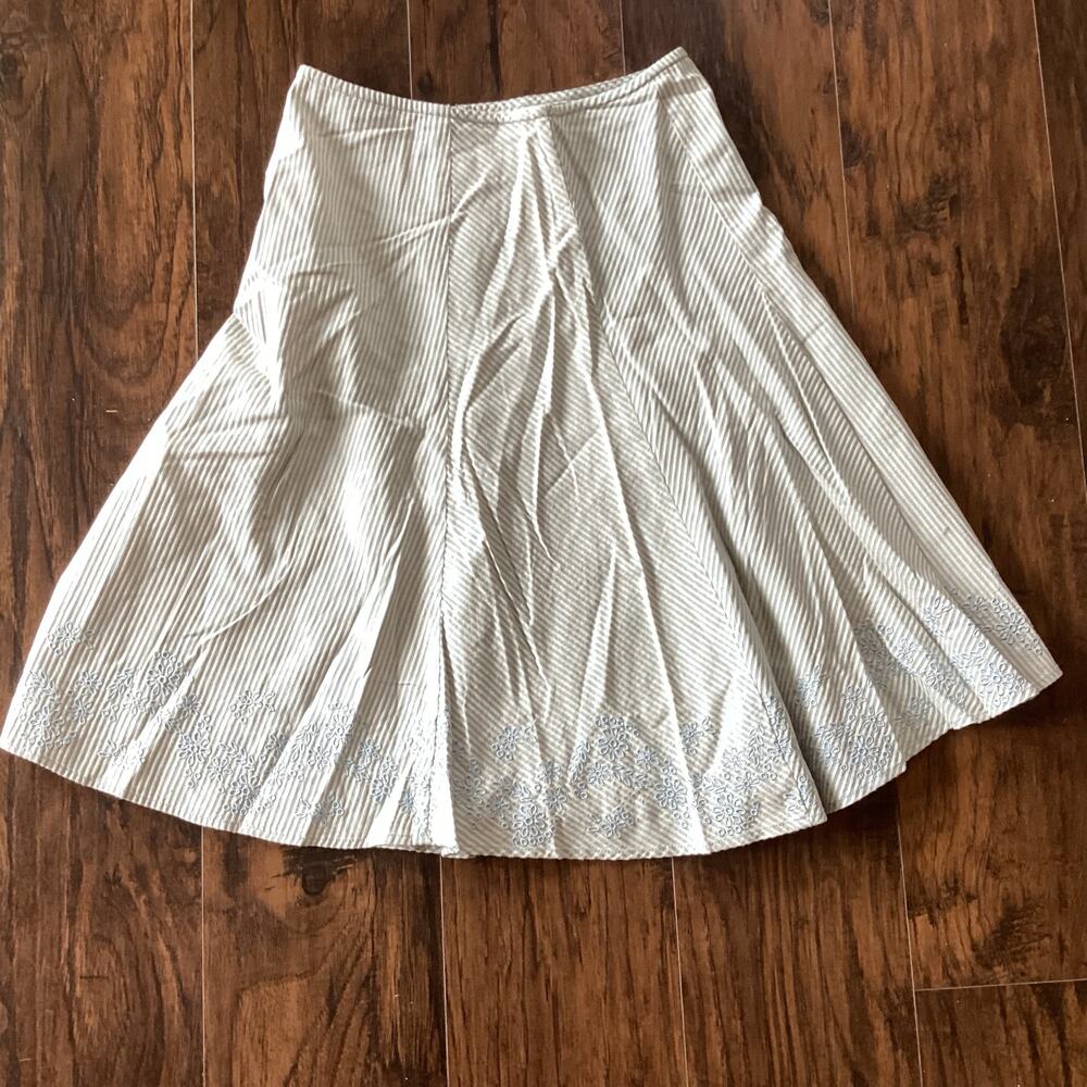 Ann Taylor A Line Midi Skirt